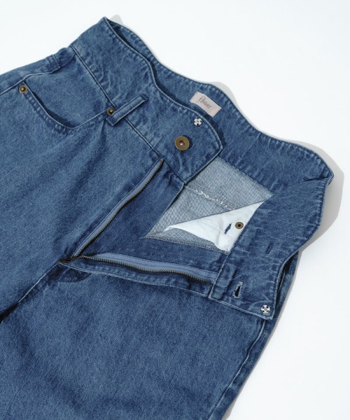 flower（フラワー）の「ペタルデニムパンツ2（デニムパンツ・レディース・ブルー/ネイビー・SMALL/MEDIUM）」の13枚目の写真