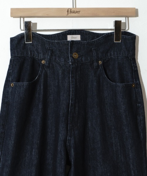 flower（フラワー）の「ペタルデニムパンツ2（デニムパンツ・レディース・ブルー/ネイビー・SMALL/MEDIUM）」の19枚目の写真