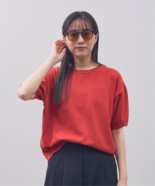 JOURNAL STANDARD relume（ジャーナルスタンダード　レリューム）の「Zoff｜JOURNAL STANDARD relume ウェリントン型 サングラス｜ジャーナルスタンダード レリューム｜黒縁 クリアフレーム｜カラーレンズ｜おしゃれ 紫外線防止 UVカット メンズ レディース ユニセックス（サングラス・レディース・クリア/ブラック/ブラック系その他2/ライトグレー系・FREE）」の20枚目の写真