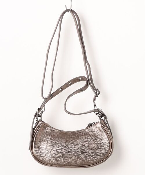 SHEL'TTER ORIGINAL（シェルターオリジナル）の「【OLISTIA】アイレット ホーボー バッグ（ショルダーバッグ・レディース・アンティークゴールド/ブラック・FREE）」の14枚目の写真