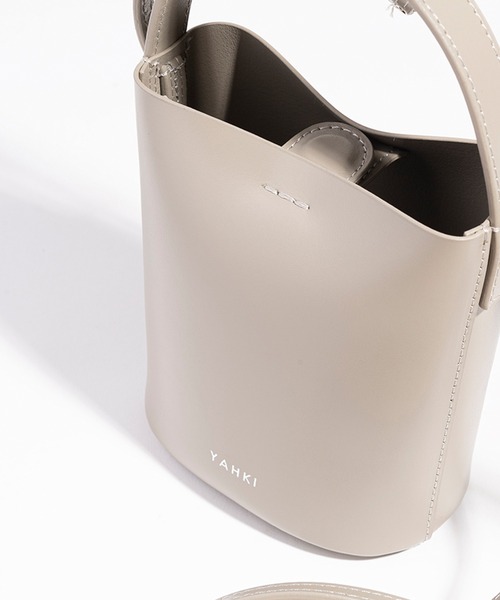 YAHKI（ヤーキ）の「YAHKI/ヤーキW FACE small ショルダーバッグ（ショルダーバッグ・レディース・ベージュ/グリーン/ブラック・ONE SIZE）」の11枚目の写真