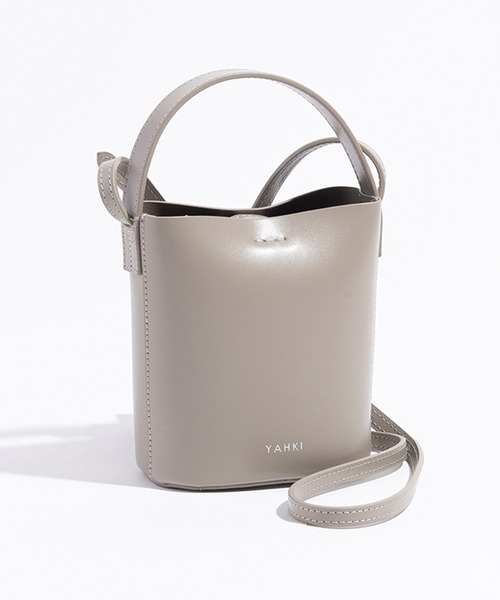 YAHKI（ヤーキ）の「YAHKI/ヤーキW FACE small ショルダーバッグ（ショルダーバッグ・レディース・ベージュ/グリーン/ブラック・ONE SIZE）」の6枚目の写真
