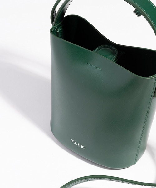 YAHKI（ヤーキ）の「YAHKI/ヤーキW FACE small ショルダーバッグ（ショルダーバッグ・レディース・ベージュ/グリーン/ブラック・ONE SIZE）」の12枚目の写真