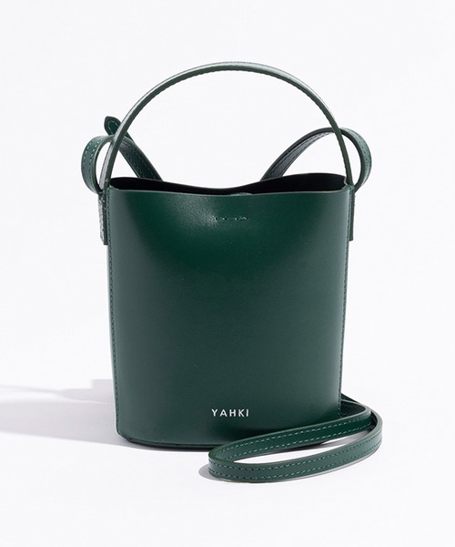 YAHKI（ヤーキ）の「YAHKI/ヤーキW FACE small ショルダーバッグ（ショルダーバッグ・レディース・ベージュ/グリーン/ブラック・ONE SIZE）」の20枚目の写真