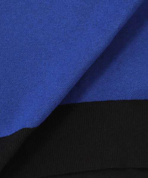 B.C STOCK（ベーセーストック）の「【ANTS & ELEPHANTS】2トーン スウェットライクニットポロシャツ（ニット/セーター・メンズ・グリーン/ネイビー/ブラック・MEDIUM/LARGE）」の18枚目の写真