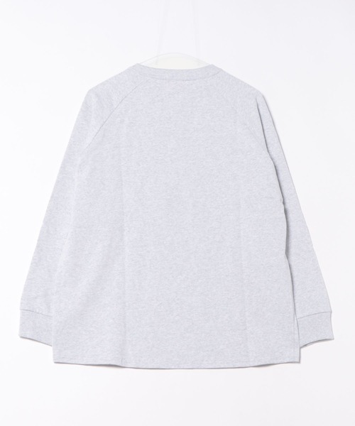 BIG MIKE(ビッグマイク)の「BIG MIKE ビックマイク ヘビーウェイト ヘンリーネック 長袖 Tシャツ ロンT /// 102538790(Tシャツ/カットソー・メンズ・ナチュラル/アッシュ/チャコール・X-LARGE/LARGE/MEDIUM)」の14枚目の写真