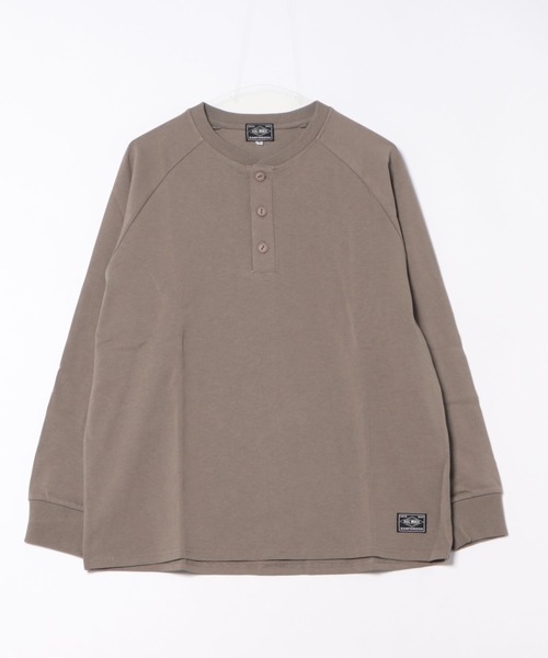 BIG MIKE(ビッグマイク)の「BIG MIKE ビックマイク ヘビーウェイト ヘンリーネック 長袖 Tシャツ ロンT /// 102538790(Tシャツ/カットソー・メンズ・ナチュラル/アッシュ/チャコール・X-LARGE/LARGE/MEDIUM)」の16枚目の写真