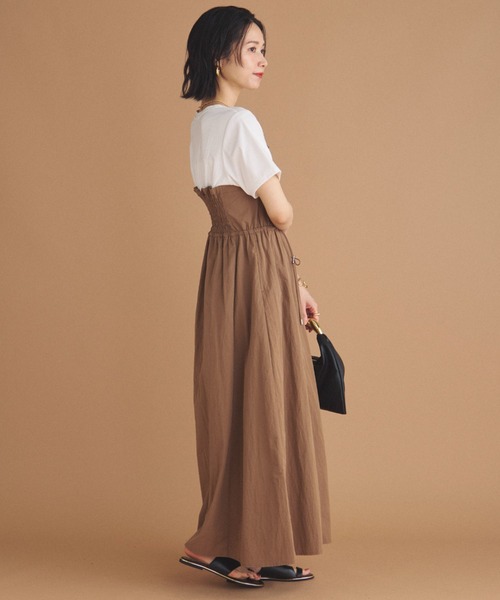 DOUX ARCHIVESカットドッキングドロストワンピース セール】カットドッキングドロストワンピース（ワンピース