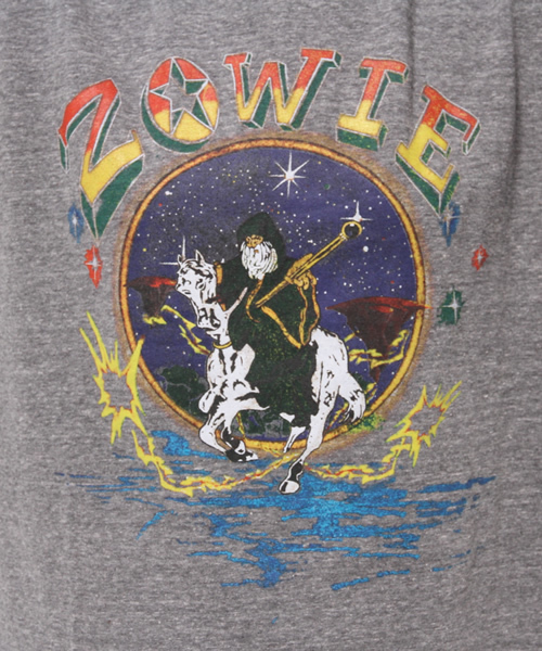 Another Edition（アナザーエディション）の「ラグランロックロングスリーブTシャツ/AEBC T/Cラグランロック LSL T（Tシャツ/カットソー・レディース・オフホワイト/ライトグレー・フリー）」の5枚目の写真