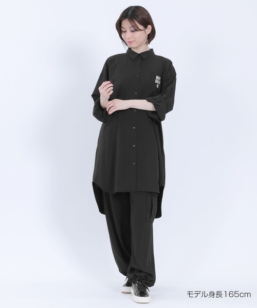 MARY QUANT（マリークワント）の「撥水UVロング ブラウス（シャツ 