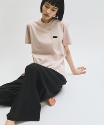 アダムエロペ 黒いドローストリング半袖トップス ADAM ET ROPE'｜アダムエロペのトップス（半袖）通販 - ZOZOTOWN