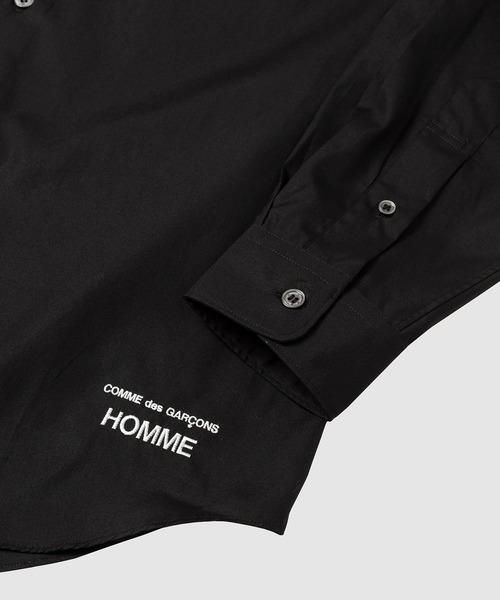 COMME des GARCONS HOMME(コム デ ギャルソン・オム)の「COTTON BROAD CdG HOMME LOGO SHIRT(シャツ/ブラウス・メンズ・サックスブルー/ブラック/ホワイト・L/M/S/XS)」の6枚目の写真
