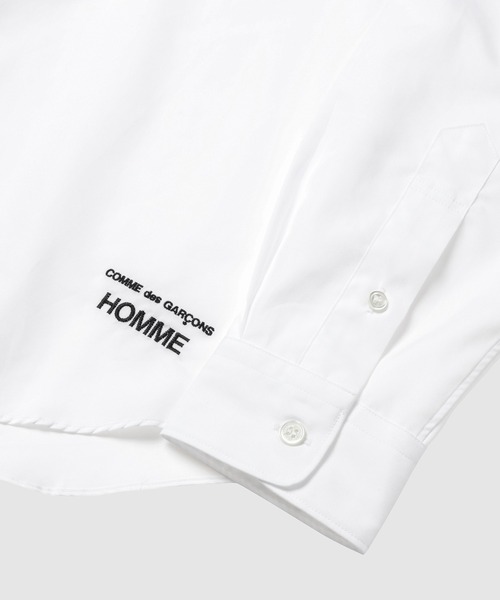 COMME des GARCONS HOMME(コム デ ギャルソン・オム)の「COTTON BROAD CdG HOMME LOGO SHIRT(シャツ/ブラウス・メンズ・サックスブルー/ブラック/ホワイト・L/M/S/XS)」の8枚目の写真