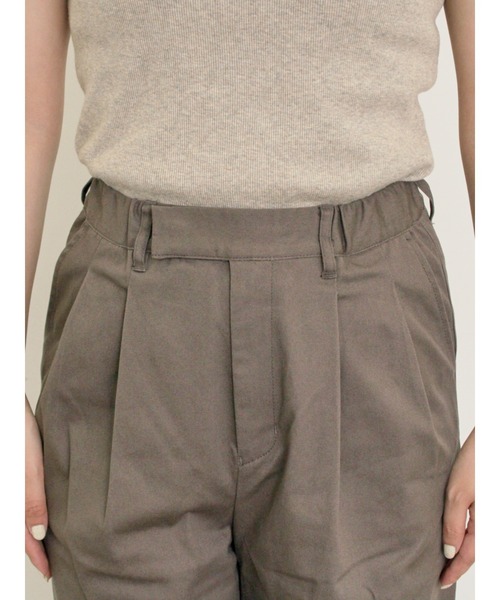 Samansa Mos2(サマンサ モスモス)の「サーカスチノパンツ(チノパンツ・レディース・カーキ/ブラウン・マルチサイズ)」の18枚目の写真