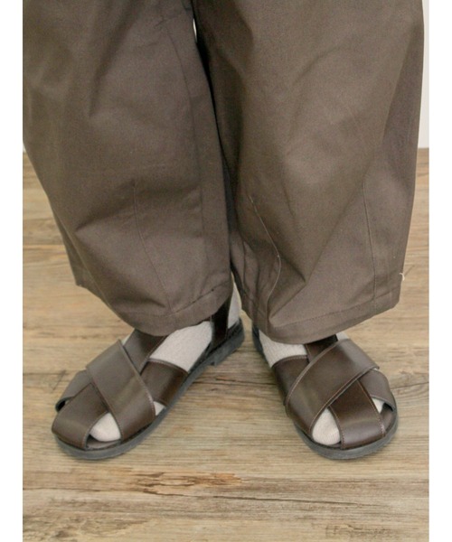 Samansa Mos2(サマンサ モスモス)の「サーカスチノパンツ(チノパンツ・レディース・カーキ/ブラウン・マルチサイズ)」の20枚目の写真