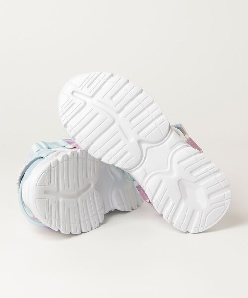 BARNSsohostreet(バーンズソーホーストリート)の「イコールミー イコール ME =ME ホログラム 軽量 サンダル ME-3759(サンダル・キッズ・ブラック/マルチ・21.0cm/22.0cm/23.0cm/20.0cm)」の4枚目の写真