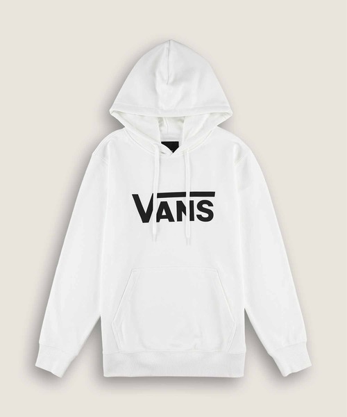 VANS(バンズ)の「ドロップVロゴ フーディー(パーカー・メンズ・ホワイト・LARGE/MEDIUM/X-LARGE/SMALL)」の1枚目の写真