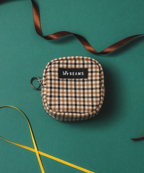 bpr BEAMS（ビーピーアール ビームス ）の「チェック ポーチ S（ポーチ・レディース・その他4/その他/その他1/その他2/その他3・ONE SIZE）」の4枚目の写真