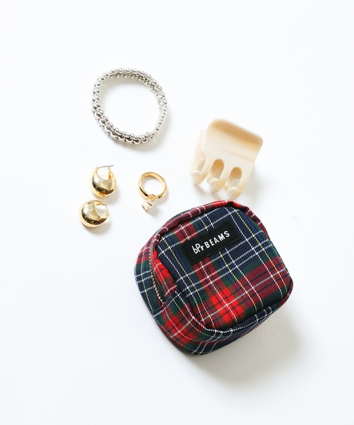 bpr BEAMS（ビーピーアール ビームス ）の「チェック ポーチ S（ポーチ・レディース・その他4/その他/その他1/その他2/その他3・ONE SIZE）」の6枚目の写真