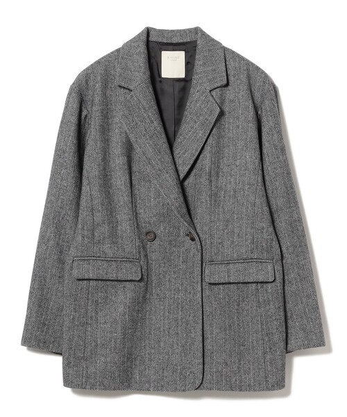 セール】ミックス ツイード ジャケット（S～M）（その他アウター）｜B