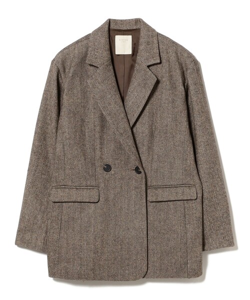 セール】ミックス ツイード ジャケット（S～M）（その他アウター）｜B