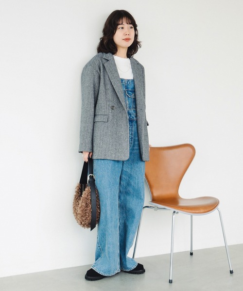 ミックス ツイード ジャケット（S～M）（その他アウター）｜B:MING by