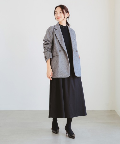 セール】ミックス ツイード ジャケット（S～M）（その他アウター）｜B