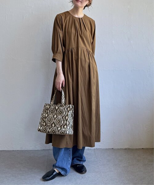 LBC（エルビーシー）の「ジャガード手持ちロゴバッグ（トートバッグ・レディース・ライトブルー/ネイビー/ブラウン・FREE）」の8枚目の写真