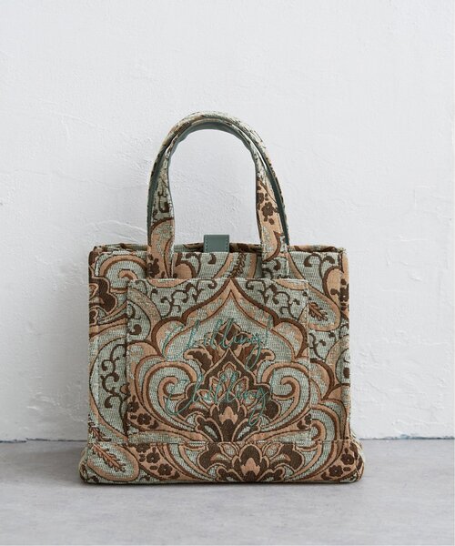 LBC（エルビーシー）の「ジャガード手持ちロゴバッグ（トートバッグ・レディース・ライトブルー/ネイビー/ブラウン・FREE）」の22枚目の写真