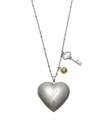 LILY BROWN | イニシャルハートロケットネックレス(ネックレス)