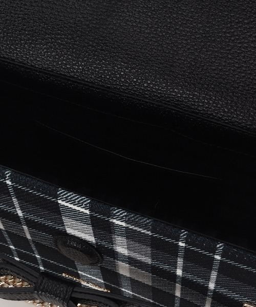 Samantha Thavasa（サマンサタバサ）の「チェック柄エムシュシュⅢ ショルダーバッグ 大サイズ（ショルダーバッグ・レディース・ブラック/グレイッシュベージュ/オフホワイト・FREE）」の22枚目の写真