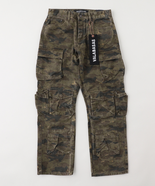 JOINT WORKS(ジョイントワークス)の「VALABASASヴァラバサス/ADEPT BAGGYDENIM(デニムパンツ・メンズ・カーキ・LARGE/MEDIUM)」の1枚目の写真