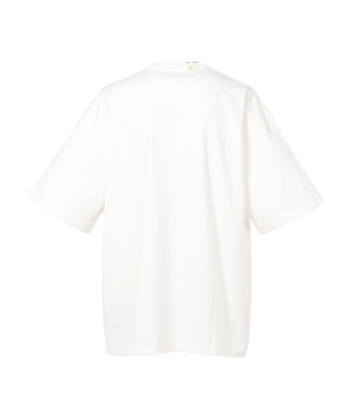 Mendrill（メンドリル）の「N.Hoolywood x Mendrill Jersey S/S T-shirt（Tシャツ/カットソー・メンズ・カーキ/ブラック/ホワイト・S/M/L）」の4枚目の写真