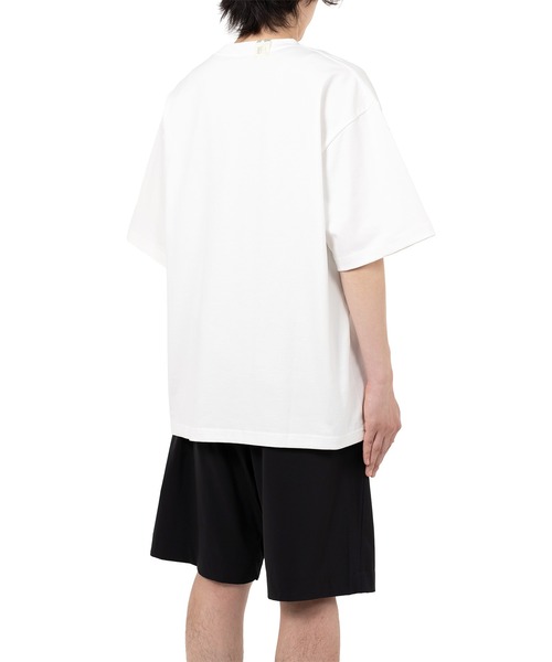 Mendrill（メンドリル）の「N.Hoolywood x Mendrill Jersey S/S T-shirt（Tシャツ/カットソー・メンズ・カーキ/ブラック/ホワイト・S/M/L）」の7枚目の写真