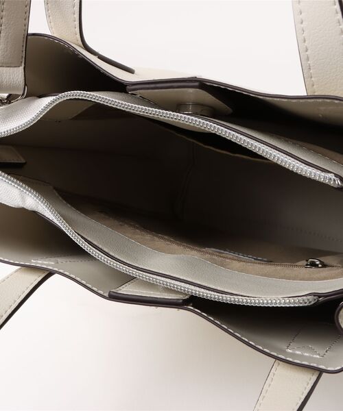 Legato Largo（レガートラルゴ）の「【Legato Largo】LG-P0117 かるいかばん 縦型2WAY ショルダーバッグ（ショルダーバッグ・レディース・ブラック/キャメル/グレイッシュベージュ/アイボリー・FREE）」の10枚目の写真