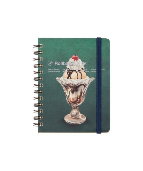 Rollbahn（ロルバーン）の「【2026年版／2025年10月始まり手帳】ロルバーンダイアリー アメリカンスイーツ M（手帳/メモ帳・レディース・ベージュ/ブラウン/ブルー/ダークグリーン/クリーム・FREE）」の4枚目の写真