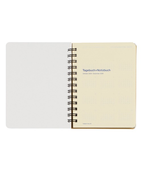 Rollbahn（ロルバーン）の「【2026年版／2025年10月始まり手帳】ロルバーンダイアリー アメリカンスイーツ M（手帳/メモ帳・レディース・ベージュ/ブラウン/ブルー/ダークグリーン/クリーム・FREE）」の12枚目の写真