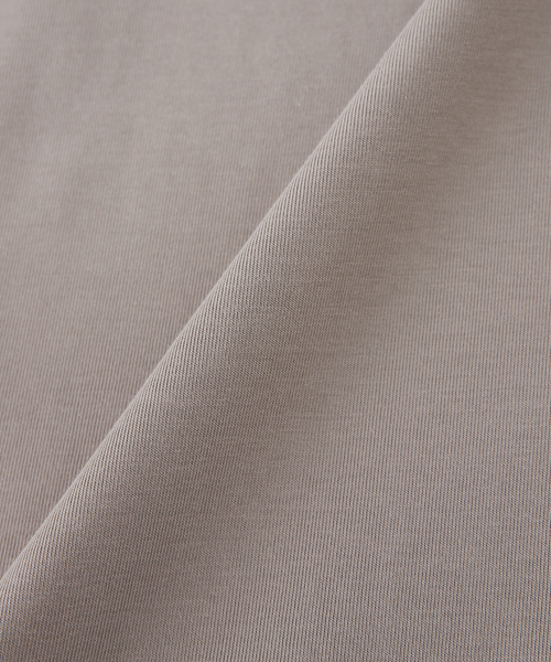 B.C STOCK（ベーセーストック）の「ギザコットン ノースリーブTシャツ（タンクトップ・メンズ・ホワイト/ベージュ/スミクロ・LARGE/MEDIUM）」の13枚目の写真