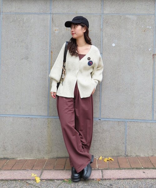 Kastane(カスタネ)の「【新色追加/3サイズ展開】KANGEKIパンツ(その他パンツ・レディース・ブラック/ブラウン/ネイビー・0/1/2)」の9枚目の写真