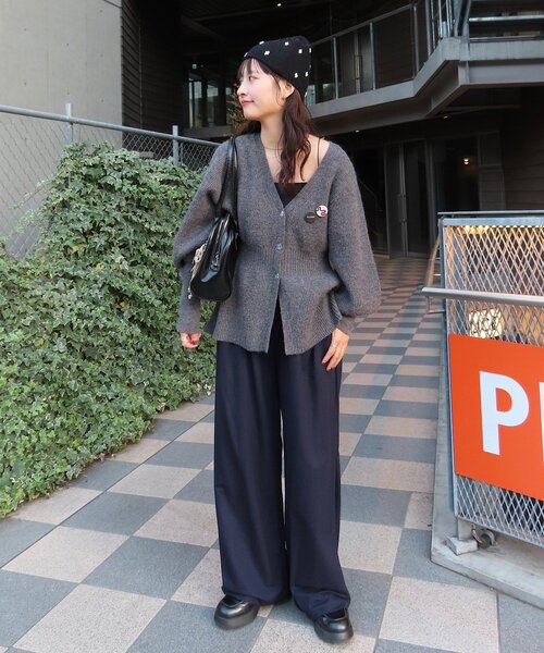 Kastane(カスタネ)の「【新色追加/3サイズ展開】KANGEKIパンツ(その他パンツ・レディース・ブラック/ブラウン/ネイビー・0/1/2)」の12枚目の写真