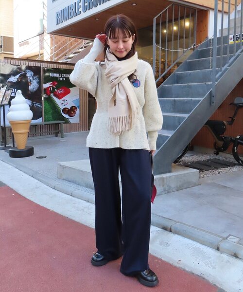 Kastane(カスタネ)の「【新色追加/3サイズ展開】KANGEKIパンツ(その他パンツ・レディース・ブラック/ブラウン/ネイビー・0/1/2)」の14枚目の写真