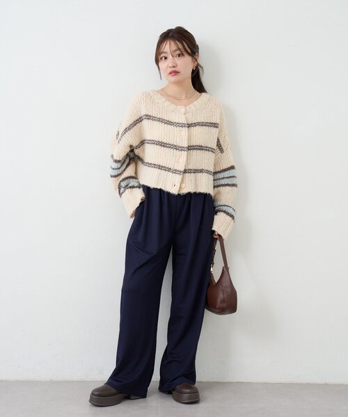 Kastane(カスタネ)の「【新色追加/3サイズ展開】KANGEKIパンツ(その他パンツ・レディース・ブラック/ブラウン/ネイビー・0/1/2)」の22枚目の写真