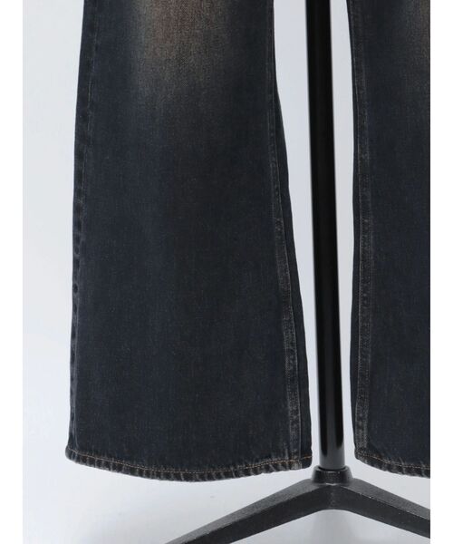 VEQUM（VEQUM）の「【VEQUM】RIM WIDE JEANS（デニムパンツ・レディース・インディゴブルー/ブラウン・24/25/26）」の12枚目の写真