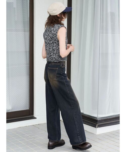 セール】【VEQUM】RIM WIDE JEANS（デニムパンツ）｜VEQUM（VEQUM）の