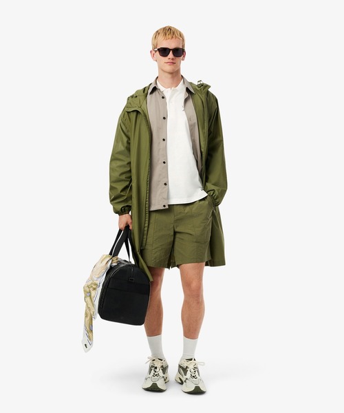 LACOSTE（ラコステ）の「マウンテンステッチポロシャツ（ポロシャツ・メンズ・ホワイト/オリーブ・3/4/2/5）」の6枚目の写真