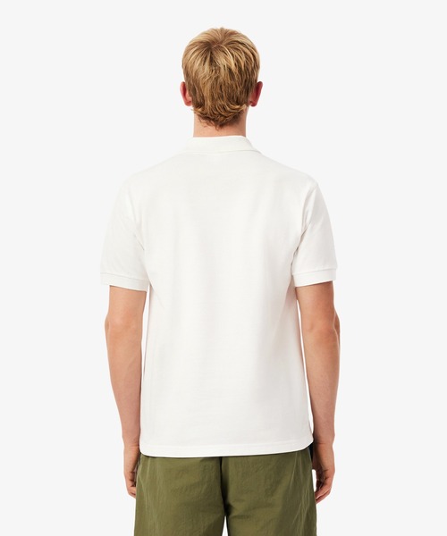 LACOSTE(ラコステ)の「マウンテンステッチポロシャツ(ポロシャツ・メンズ・ホワイト/オリーブ・3/4/2/5)」の5枚目の写真