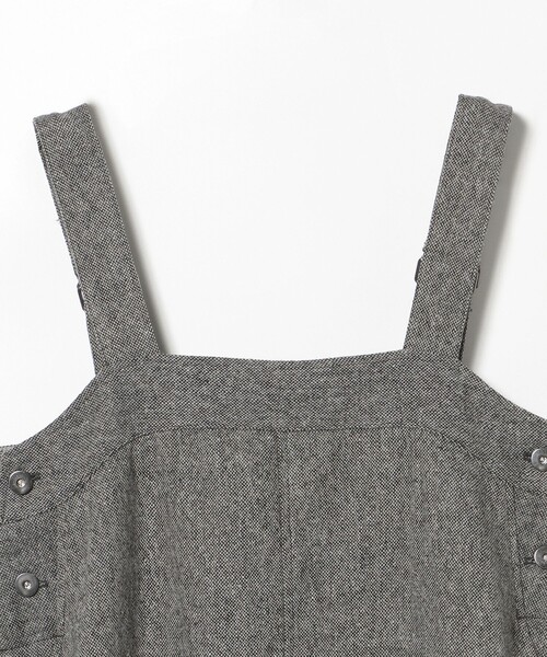 BEAMS HEART(ビームスハート)の「フレア ツイード ジャンパースカート(ワンピース・レディース・チャコールグレー/ライトグレー・FREE)」の7枚目の写真