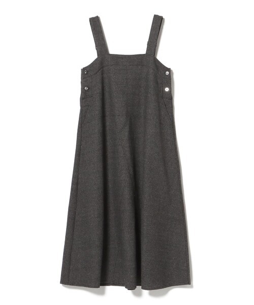 BEAMS HEART(ビームスハート)の「フレア ツイード ジャンパースカート(ワンピース・レディース・チャコールグレー/ライトグレー・FREE)」の13枚目の写真