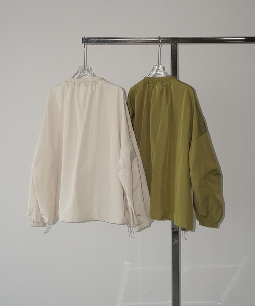 ギャザー ライトブルゾン chw25a048-ファッション通販サイト