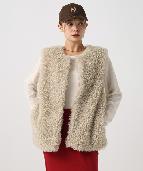 セール】ファーベスト（ベスト）｜BAYFLOW（ベイフロー）の